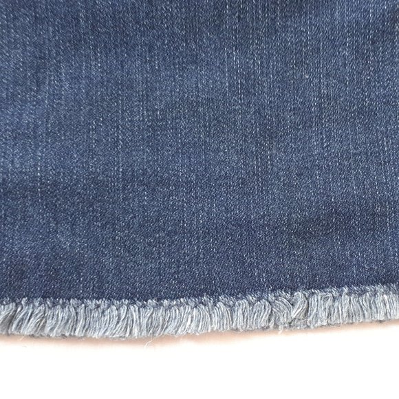 Eddie Bauer Slightly Curvy Slim Straight Cropped Jeans Size 16 - Picture 8 of 13